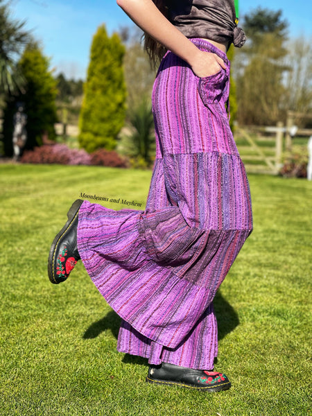 MYSTIC PURPLE ECHO MOON FLARES (LONG LEG)