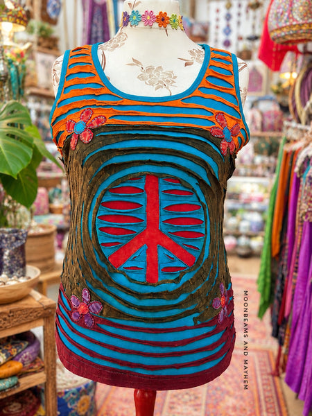 BOHEMIAN TIE DYE HIPPIE SHOULDER BAG ONLINE HIPPY CLOTHING STORE