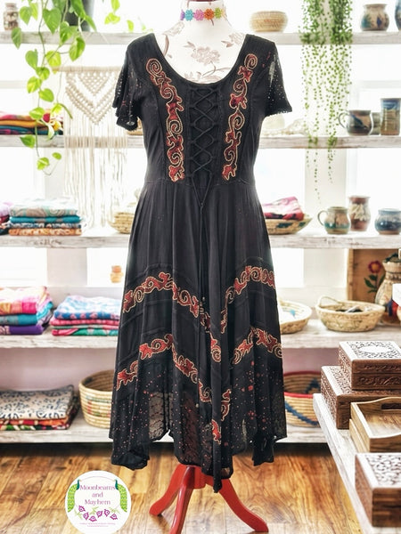BLACK MOONDANCE DRESS