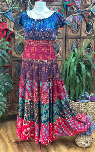 TRUE ROMANCE BOHEMIAN MAXI DRESS (OF262)