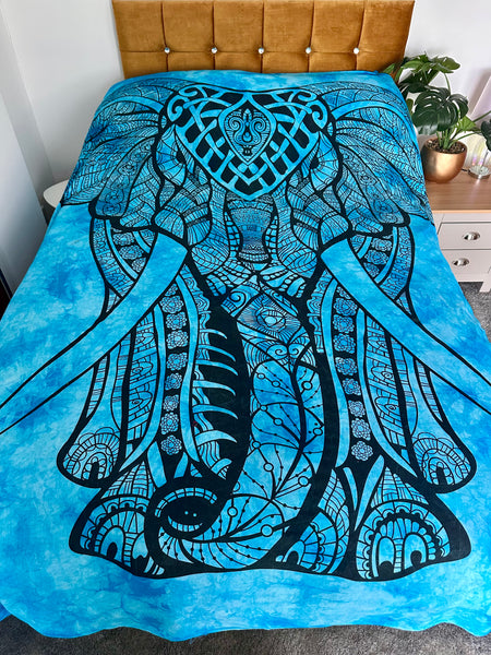 DIVINE INDIAN ELEPHANT TAPESTRY (PR)