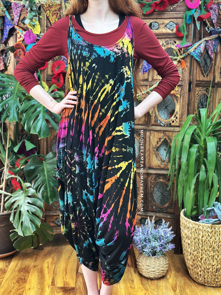 TIE DYE WILDERNESS JUMPSUIT (REG / XXL)