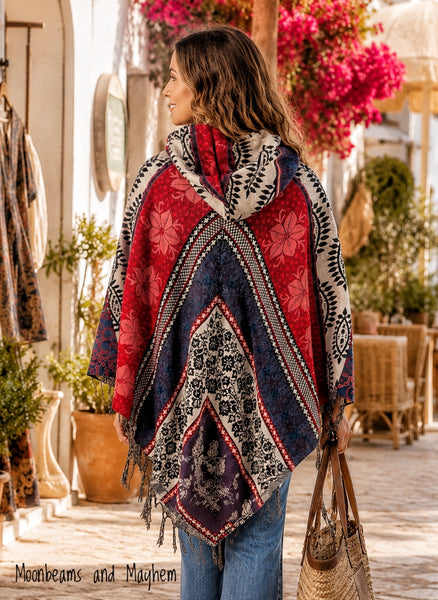 PHOENIX BLOOM PONCHO