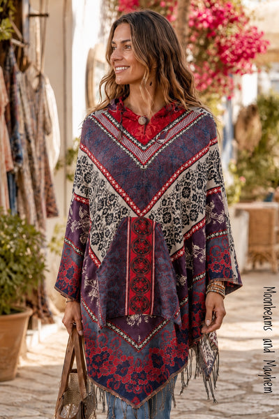 PHOENIX BLOOM PONCHO