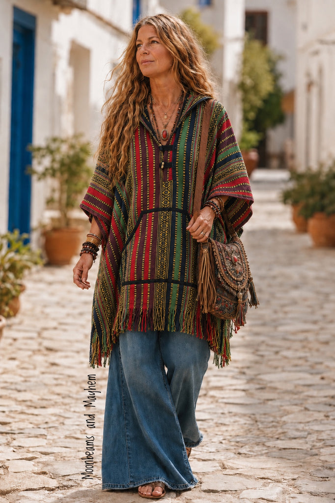 NOMAD SOUL - EARTHBOUND TASSEL PONCHO