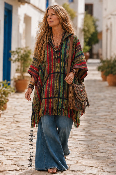 NOMAD SOUL - EARTHBOUND TASSEL PONCHO