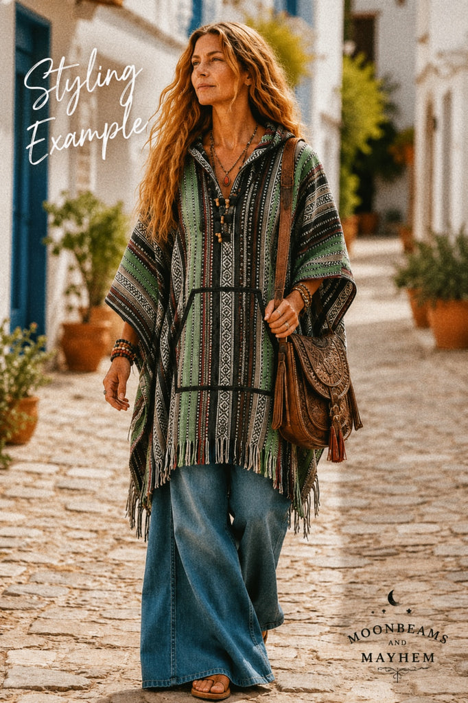 NOMAD SOUL - EARTHBOUND TASSEL PONCHO
