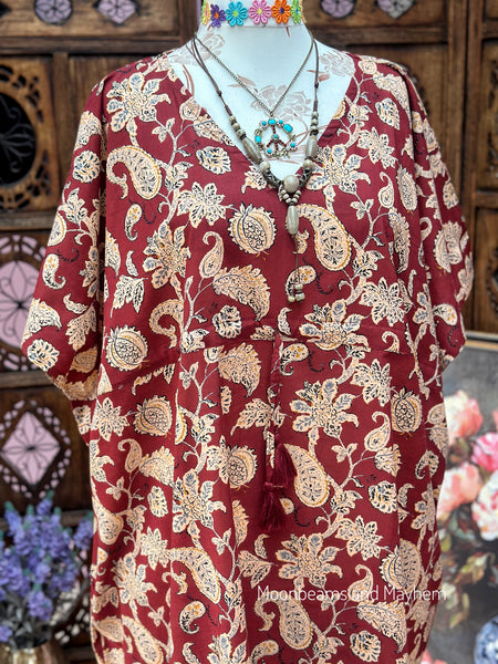 JAIPUR ROSE KINDRED SPIRIT KAFTAN / DRESS (KS8)