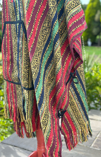 NOMAD SOUL - EARTHBOUND TASSEL PONCHO