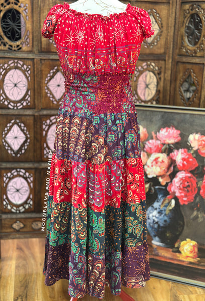 TRUE ROMANCE BOHEMIAN MAXI DRESS (OF276)