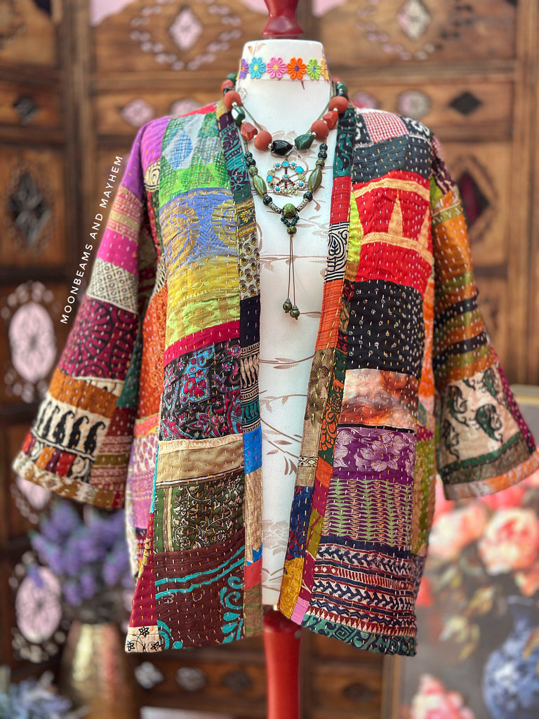 SAFFRON SOUL KIMONO / DUSTER COAT (OF761SS)