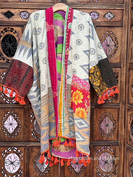 KANTHA GODDESS KIMONO | COAT (695OF)