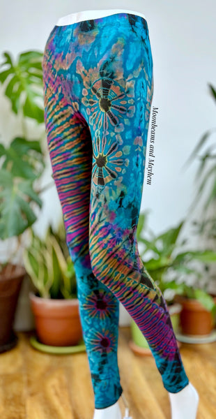 OCEAN EYES TIE DYE LEGGINGS