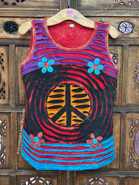 WOODSTOCK WAVES COTTON VEST (V730OF)