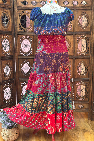 TRUE ROMANCE BOHEMIAN MAXI DRESS (OF278)