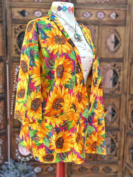 SUNFLOWER DAYDREAM KIMONO