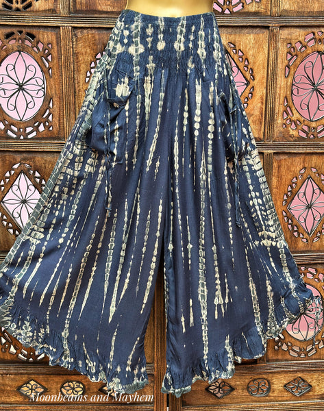 FRILL SEEKER MIDNIGHT BLUE TROUSERS
