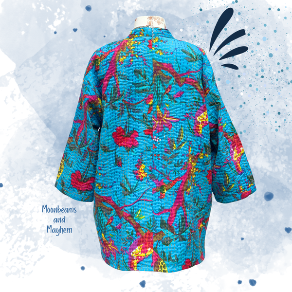 SAFFRON SOUL KIMONO (OF739KS)