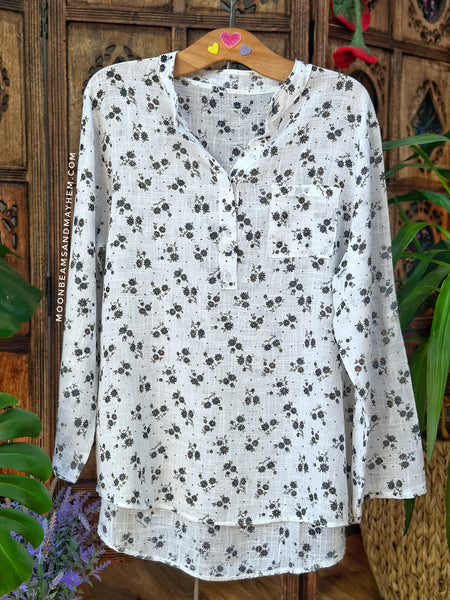 DELICIOUS DAISY MAY COTTON SHIRT