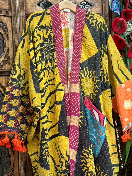 KANTHA GODDESS KIMONO | COAT (641OF)