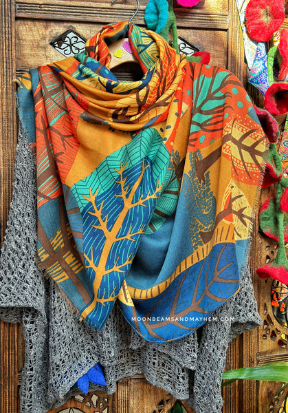 HARVEST HUES SCARF