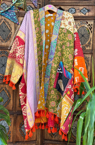 KANTHA GODDESS KIMONO | COAT (661OF)