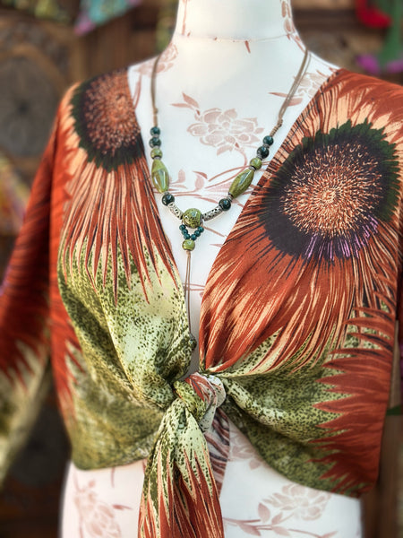 DREAMDRIFT BELL SLEEVE TOP/SHRUG