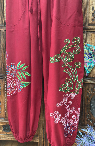 SACRED ROOT BOTANICAL HAREM TROUSERS M/L