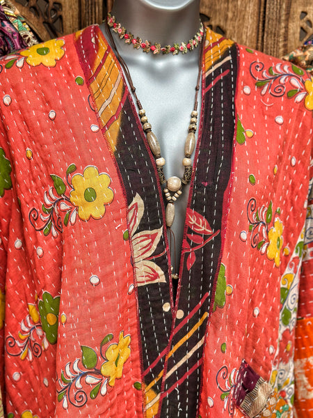 KANTHA GODDESS KIMONO | COAT (677OF)