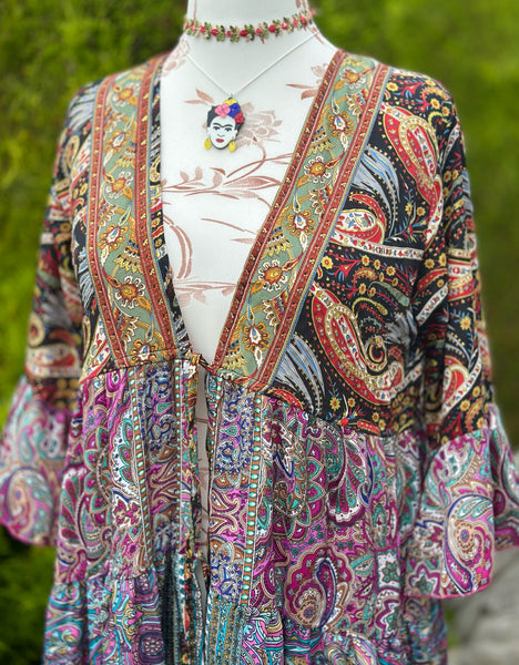 FLOWER MOON KIMONO / DRESS (OFFM30)