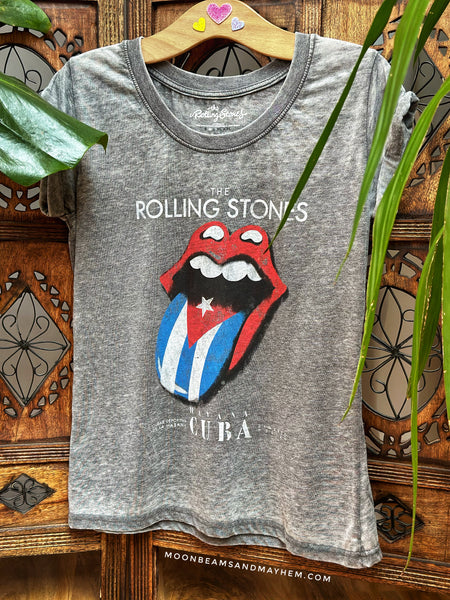 ROLLING STONES LADIES MUSIC TEE