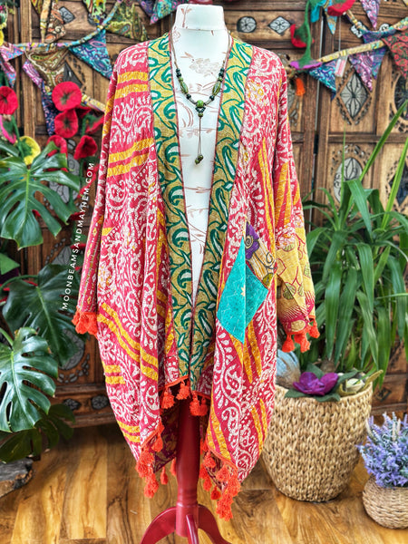 KANTHA GODDESS KIMONO | COAT (667OF)