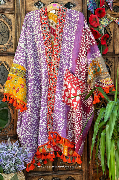 KANTHA GODDESS KIMONO | COAT (651OF)