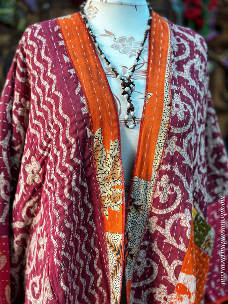 KANTHA GODDESS KIMONO | COAT (665OF)