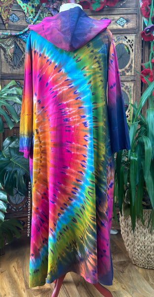 WILD CHILD TIE DYE OVERCOAT  M / L / XL