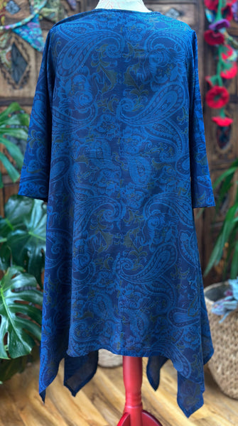 DEEP ART TUNIC / DRESS (L/XL) S522