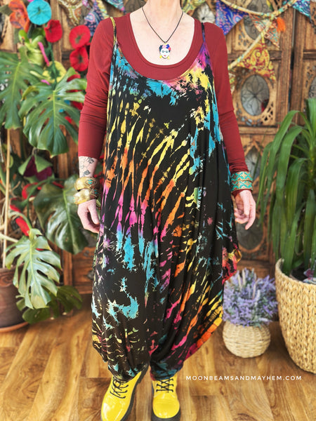 TIE DYE WILDERNESS JUMPSUIT (REG / XXL)