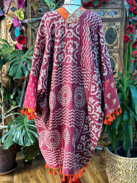 KANTHA GODDESS KIMONO | COAT (665OF)