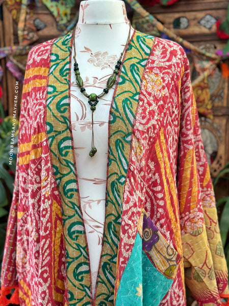 KANTHA GODDESS KIMONO | COAT (667OF)