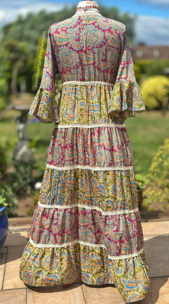 FLOWER MOON KIMONO MAXI LENGTH (OFFM27)