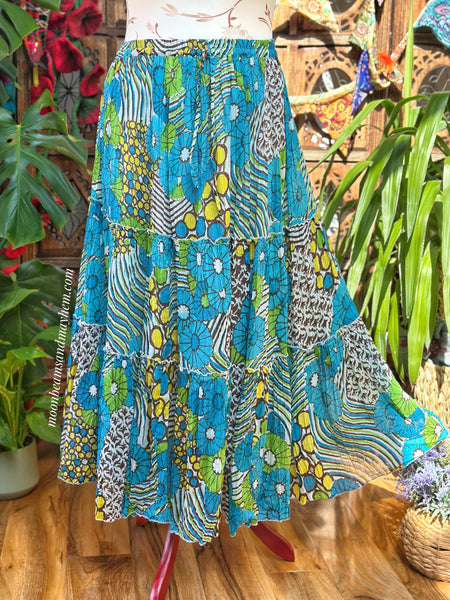 FLORA BOHEMIAN SKIRT SIZE L/XL (GR255)
