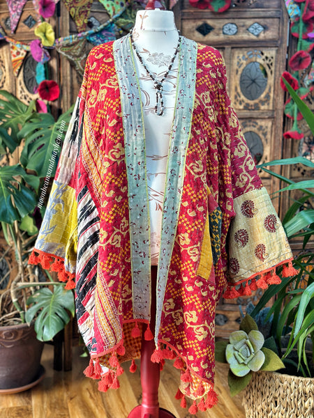 KANTHA GODDESS KIMONO | COAT (664OF)