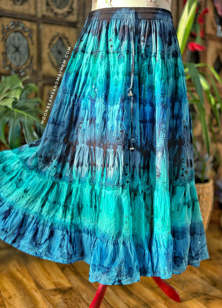 BLUE MIX ROSELLA SKIRT