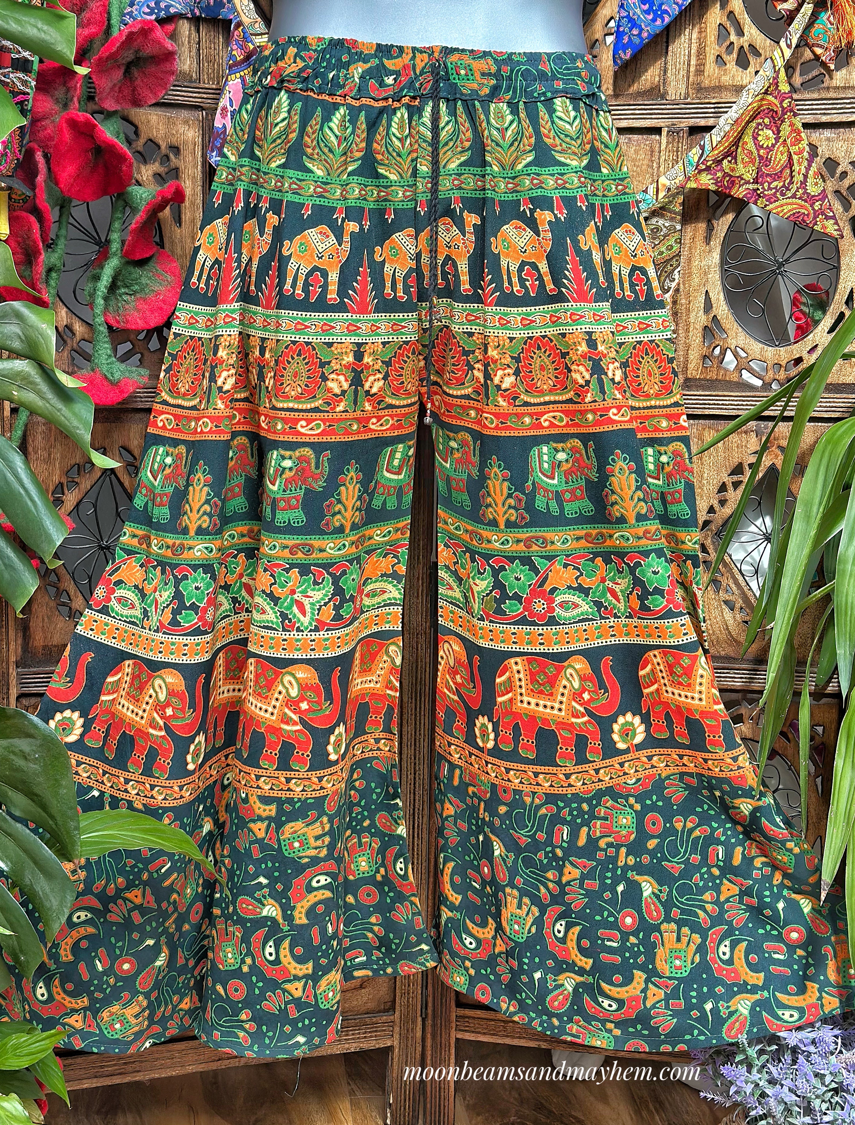 POL: All The Details Denim Patchwork Pant – Everyday Chic