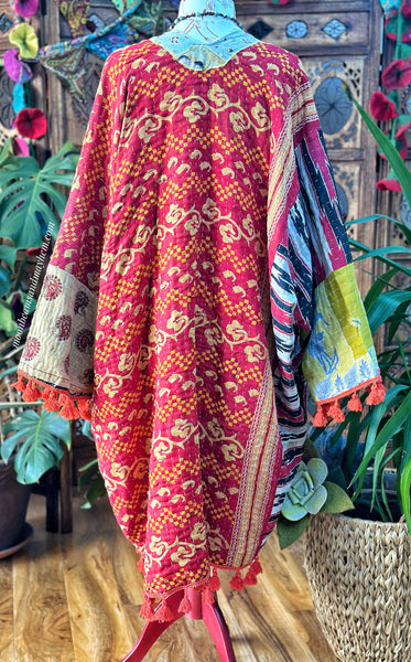 KANTHA GODDESS KIMONO | COAT (664OF)