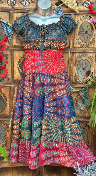 TRUE ROMANCE BOHEMIAN MAXI DRESS (OF270)