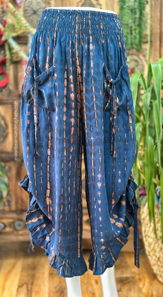 FRILL SEEKER PANTS / MOONSHADOW BLUE