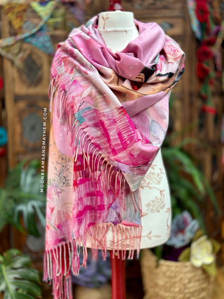 DIVINE FRIDA KAHLO SCARF / PASHMINA / SHAWL