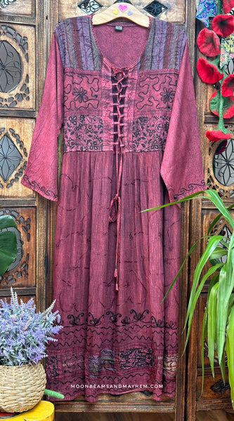 INDIAN ROSEWOOD BEATRICE DRESS (XL)