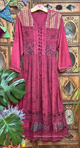 INDIAN ROSEWOOD BEATRICE DRESS (XL)